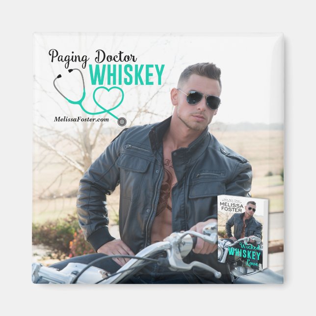 Paging Dr. Bones Whiskey Magnet (Framsidan)