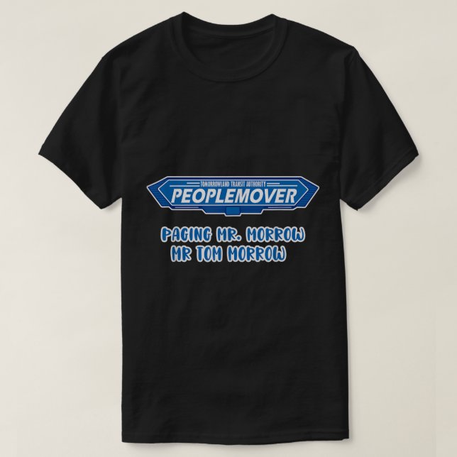 Paging Morrow People Mover Merch Funny Gift T Shirt (Design framsida)