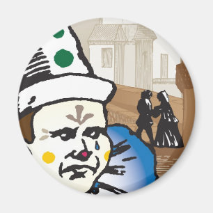 Pagliacci opera magnet