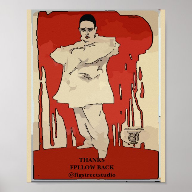 Pagliacci, Vintage Opera Poster (Framsidan)