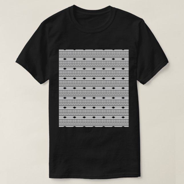 Pagne Africain Contemporain Motif Traditionnel Eth T Shirt (Design framsida)