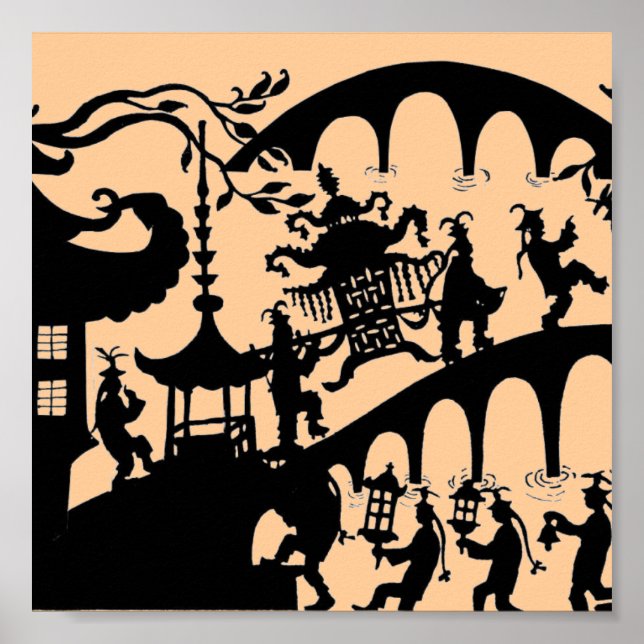 Pagoda Dance Poster (Framsidan)