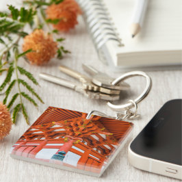 Pagoda grund uppåtgående perspektiv, Miyajima