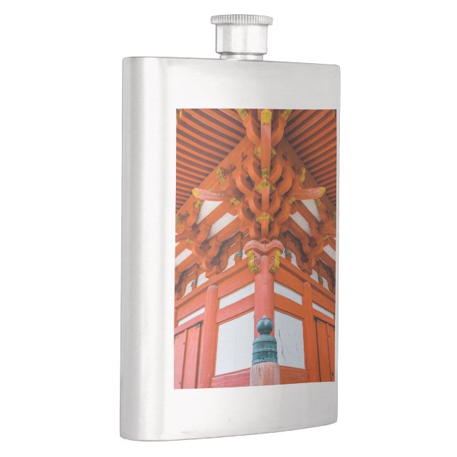 Pagoda grund uppåtgående perspektiv, Miyajima Fickplunta (Höger)