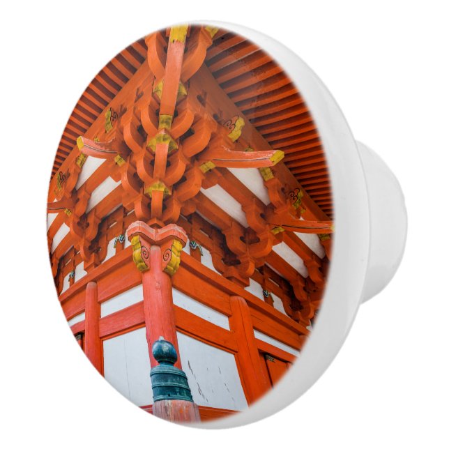 Pagoda grund uppåtgående perspektiv, Miyajima Knopp (Höger)