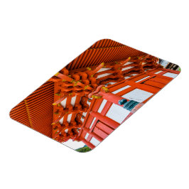 Pagoda grund uppåtgående perspektiv, Miyajima Magnet