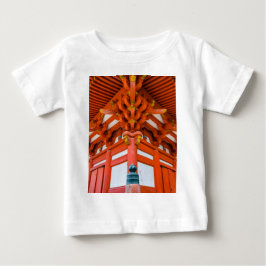 Pagoda grund uppåtgående perspektiv, Miyajima T Shirt