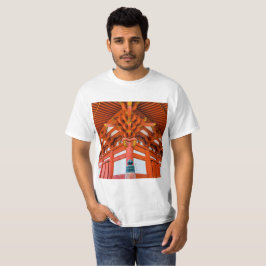 Pagoda grund uppåtgående perspektiv, Miyajima T Shirt