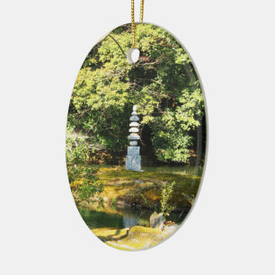 Pagoda/Hakuja No Tsuka Julgransprydnad Keramik