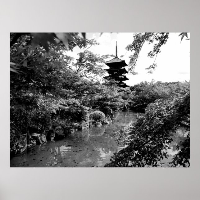 Pagoda på Toji Poster (Framsidan)