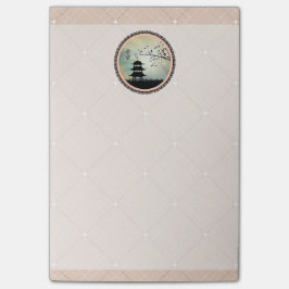 Pagoda ray of light "Hope" Post-it Block