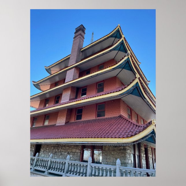 Pagoda Reading PA Photo Poster (Framsidan)