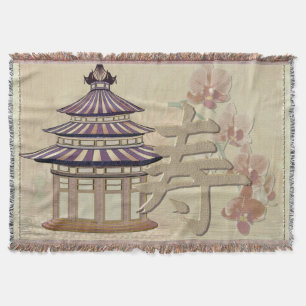 Pagoda Ro Mixed Media Oriental Mysfilt