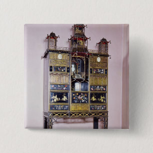 Pagoda som är kabinett i chippendale- stil av knapp