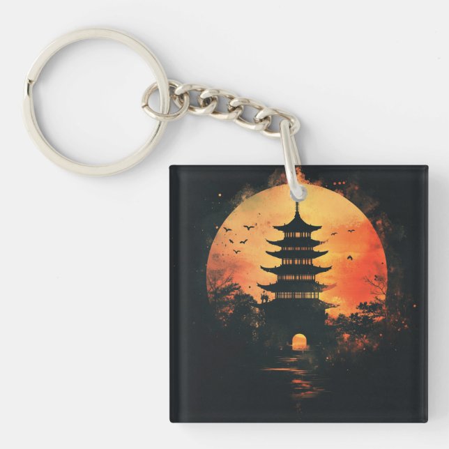 Pagoda Symbol Digital Art (Framsidan)