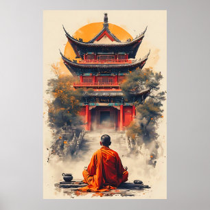 Pagoda-viskare Poster