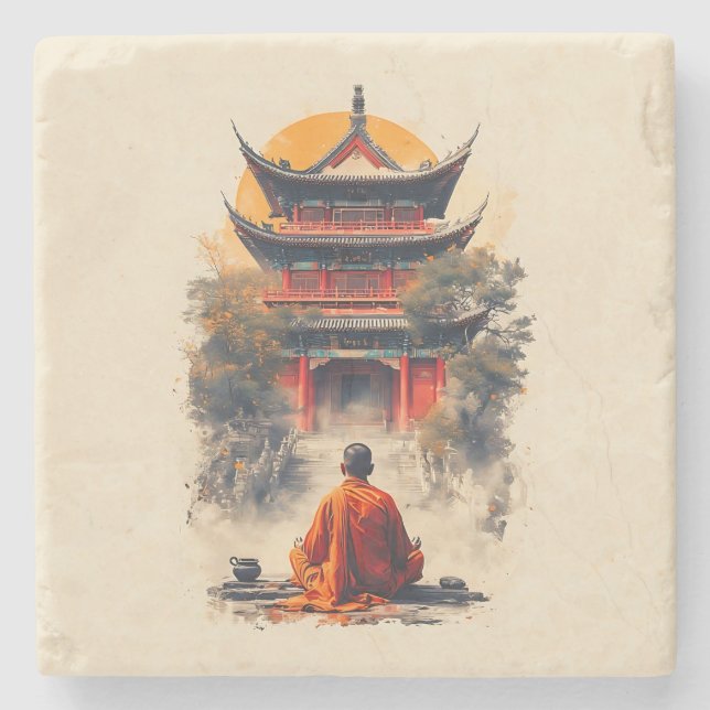 Pagoda-viskare Stenunderlägg (Framsidan)