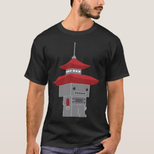 Pagoto stor mörk skjorta t-shirt
