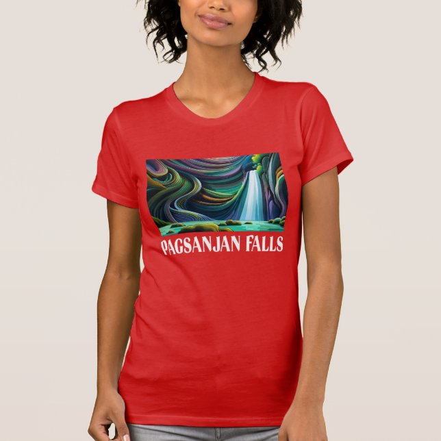 Pagsanjan Falls, Laguna, filippinsk turist, Filip T Shirt (Framsida)