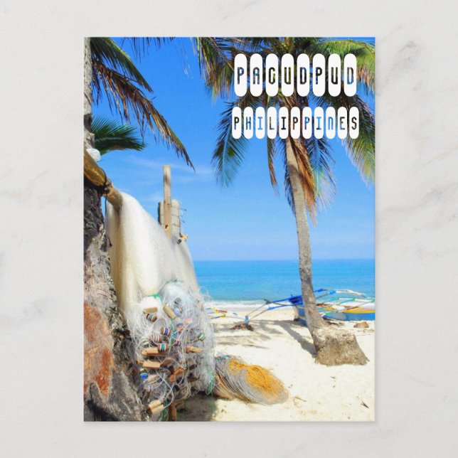 Pagudpud Beach of Ilocos Vykort (Framsida)