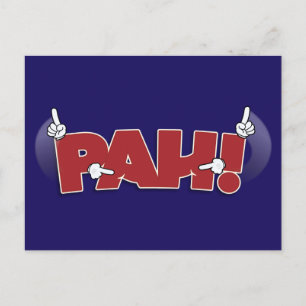 PAH-affisch Vykort