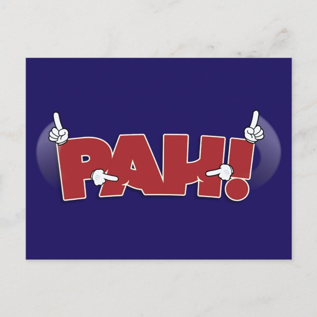 PAH-affisch Vykort (Framsida)