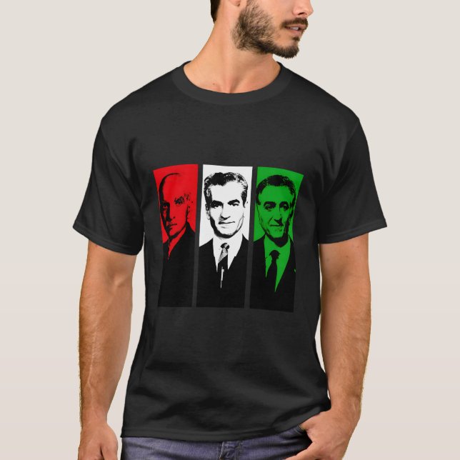 Pahlavi Kung, Iran T Shirt (Framsida)