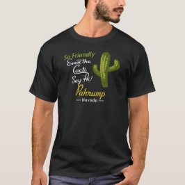 Pahrump Cactus Funny Retro T Shirt