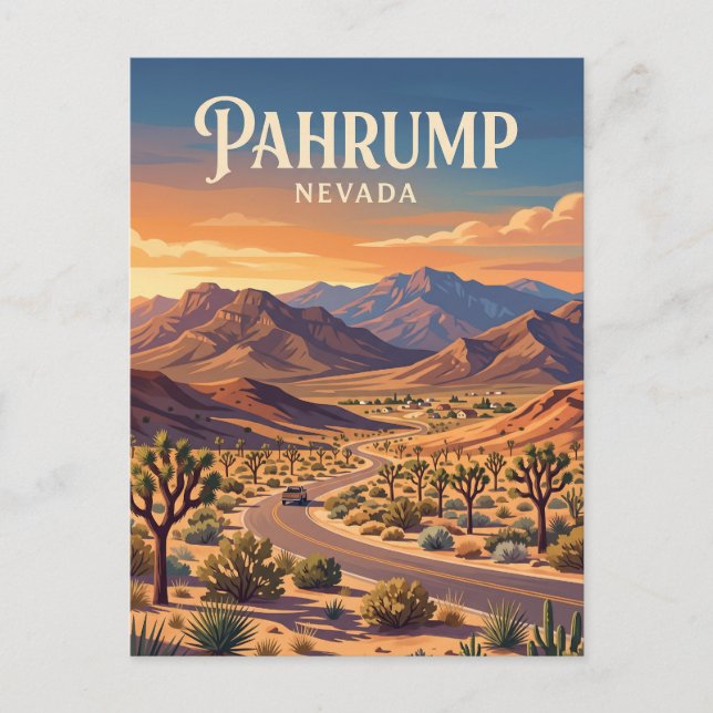 Pahrump, Nevada Vykort (Framsida)