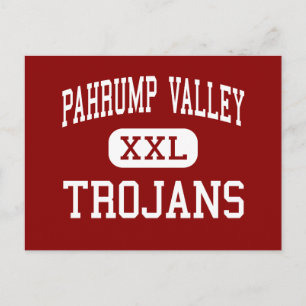 Pahrump Valley - Trojans - High - Pahrump Nevada Vykort