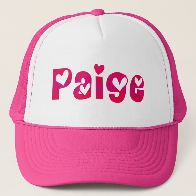 Paige i Hearts Truckerkeps (Framsida)