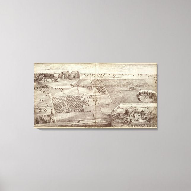 Paige & Morton ranch Canvastryck (Framsida)