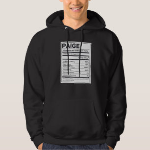 Paige Nutrition Information Problem med att lösa h Hoodie