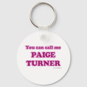 Paige turner nyckelring
