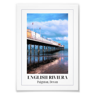 Paignton Pier, English Riviera, Devon Fototryck