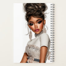 Pailletter & Formgiven Glamour Flicka Spiral Antec