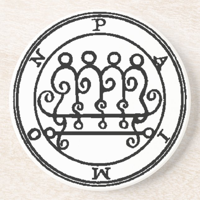 Paimon erbjudande diskett underlägg sandsten (Framsidan)