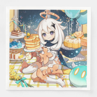 Paimon Genshin Impact Napkin Pappersservett