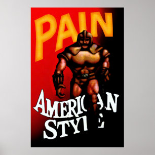 Pain American Stil ICS Poster