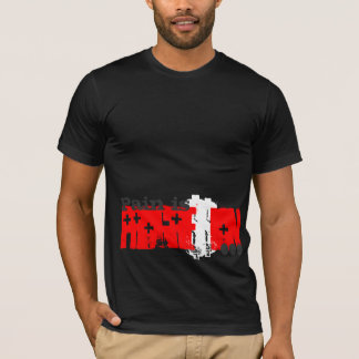 Pain är fortgångRöda koret T-shirt