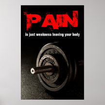 Pain Bodybuilding Fitness inspirational Dumbell