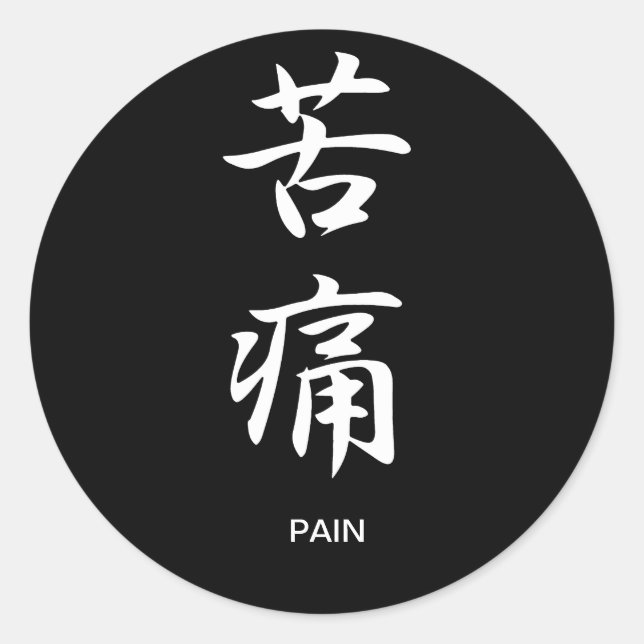 Pain - Kutsuu Runt Klistermärke (Framsida)