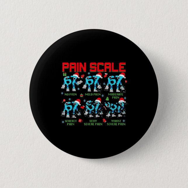 Pain Scale Steal A Six Seven Brainrot Italian Funn Knapp (Framsida)