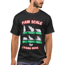 Pain  Snögubbe Trauma Nurse T-shirts