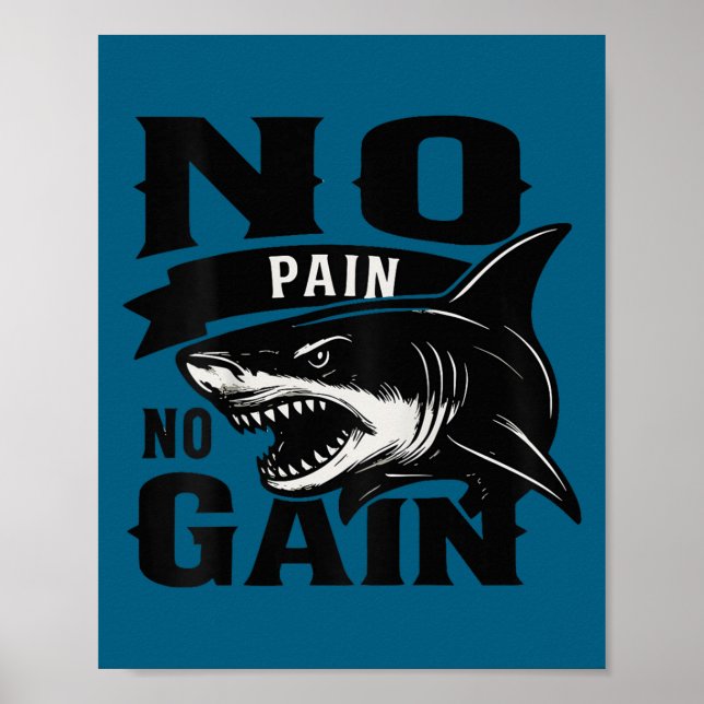 Pain Today Wer Tomorrow Motivational Gym Insration Poster (Framsidan)