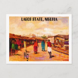 PAINERA 9 kopior, LAGOS STATE, NIGERIA Vykort