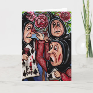 PAINERA RO Alice i Wonderland Note Card Kort