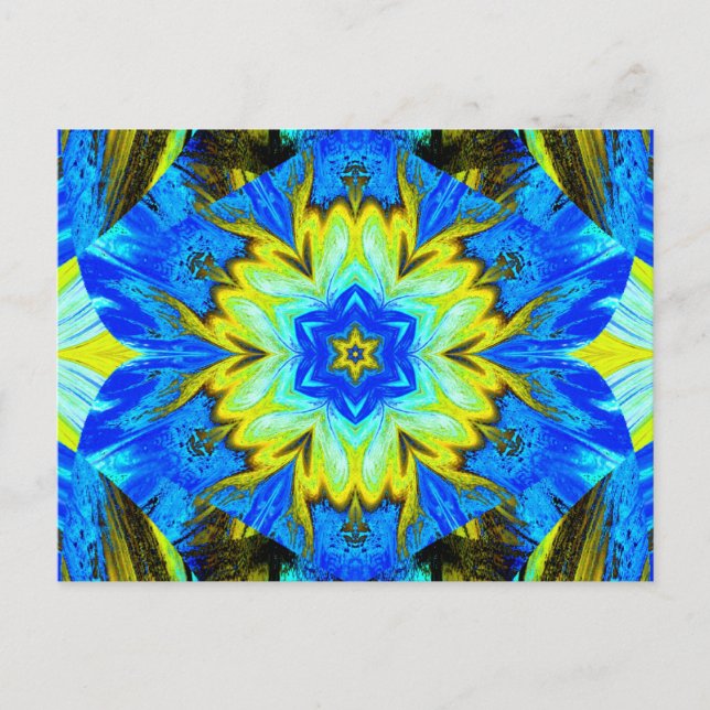 PAINERAD LOTUS 3 VYKORT (Framsida)