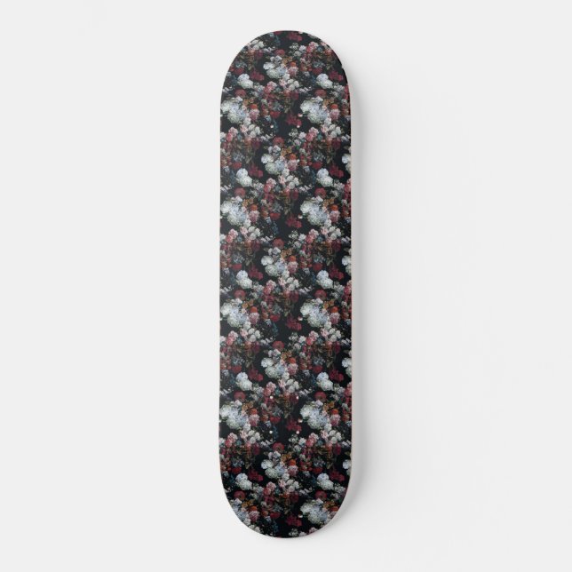 PAINERAT BOUQUET BLOMMÖNSTER SKATEBOARD (Framsida)