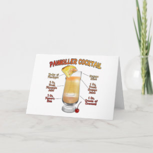 PAINKILLER Cocktail Recipe Art Kort